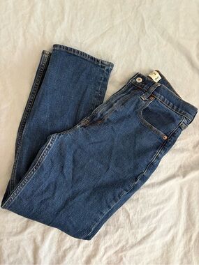Abercrombie&fitch Classic Blue Women’s High-Rise Jeans - Blue